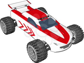 The toy cars are generally made up of plastic die-cast metal resin or even wood vector color drawing or illustration