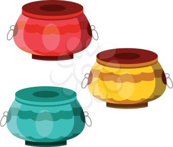 Percussions for Chinese New Year celebration illustration vector on white background