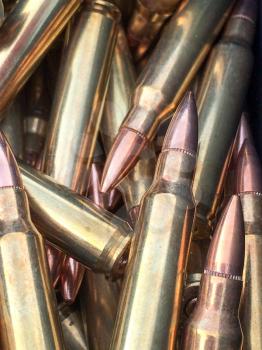 Bullets .223 brass 5.56 caliber ammo for AR 15 rifle ammo
