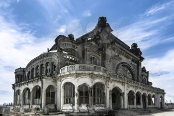 Constanta abandoned art nouveau casino, Romania