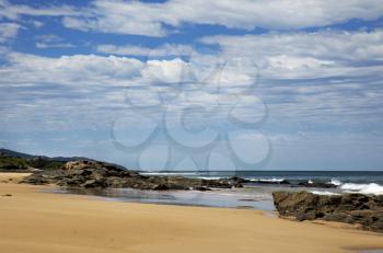 Beautiful beach in Wongarra on Great ocean road in Victoria, Australia