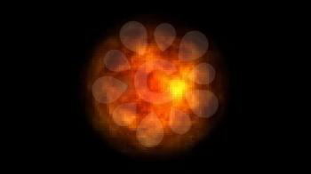 Royalty Free Video of a Rotating Red Planet