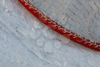 Royalty Free Photo of a Hockey Net