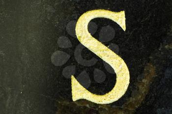Royalty Free Photo of the Letter S