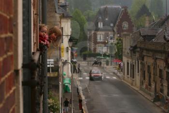Royalty Free Photo of a Street in France