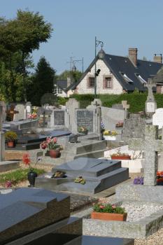 Royalty Free Photo of a Cemetery in France