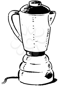 Royalty Free Clipart Image of a Blender