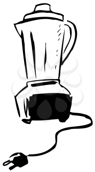 Royalty Free Clipart Image of a Blender