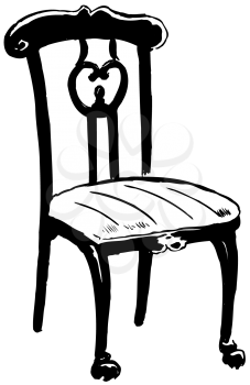Royalty Free Clipart Image of a Chiar