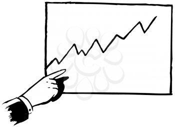 Royalty Free Clipart Image of a Chart