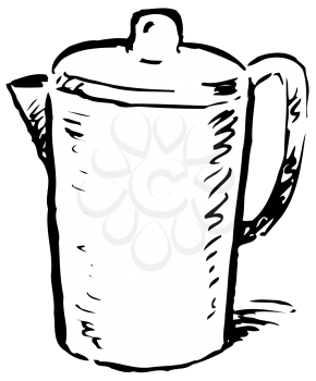 Royalty Free Clipart Image of
a Percolator