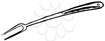 Royalty Free Clipart Image of
a Skewer