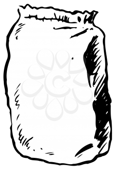 Royalty Free Clipart Image of a Bag