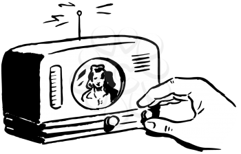 Royalty Free Clipart Image of a Video Phone