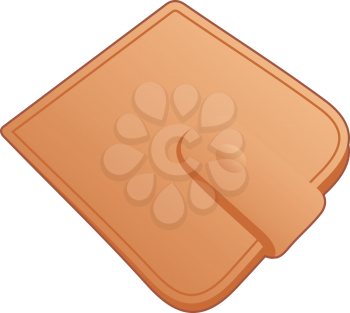 Royalty Free Clipart Image of a Billfold