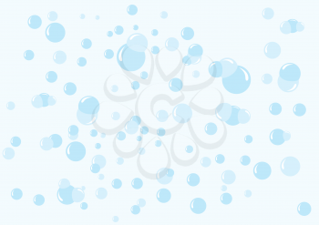 Royalty Free Clipart Image of Bubbles
