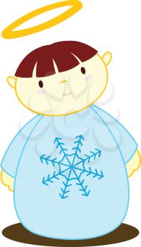 Royalty Free Clipart Image of an Angel 