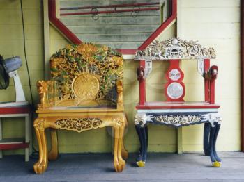 Royalty Free Photo of Oriental Chairs