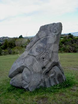 Royalty Free Photo of a Stone Sculpture