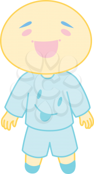 Royalty Free Clipart Image of a Little Person