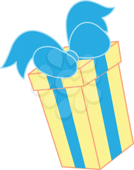 Royalty Free Clipart Image of a Present