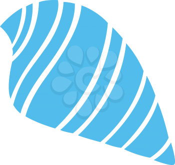 Royalty Free Clipart Image of a Seashell