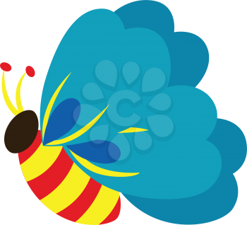 Royalty Free Clipart Image of a Btterfly