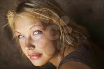 Royalty Free Photo of a Portrait Blonde Woman
