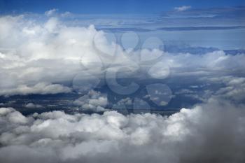 Royalty Free Photo of the Sky and Clouds over Maui, Hawaii, USA