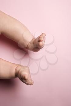 Royalty Free Photo of a Baby's Legs