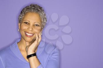 Royalty Free Photo of an Older Female Smiling