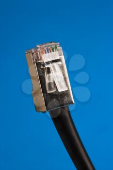 Royalty Free Photo of a Computer Data Cable