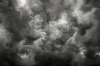 Royalty Free Photo of Ominous Abstract Storm Clouds