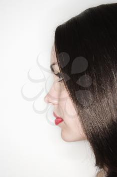 Royalty Free Photo of a Woman's Profile 