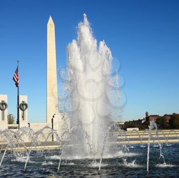 Royalty Free Photo of the Washington Monument in Washington, DC, USA