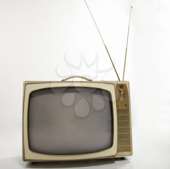 Royalty Free Photo of a Retro Television