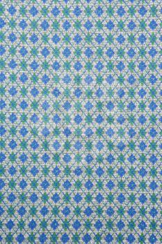 Royalty Free Photo of a Close-up of a Woven Vintage Fabric