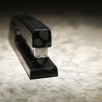 Royalty Free Photo of a Black Stapler