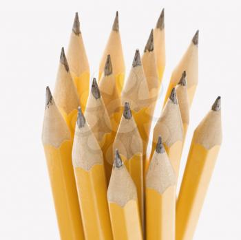 Royalty Free Photo of a Group of Sharp Pencils