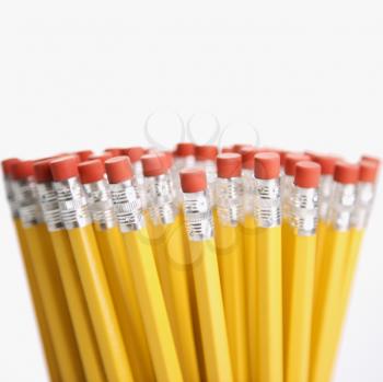 Royalty Free Photo of a Group of Pencil Erasers