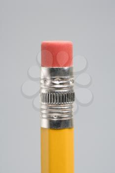 Royalty Free Photo of an eraser end of pencil