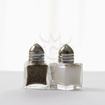 Royalty Free Photo of Matching Salt and Pepper Shakers