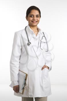 Royalty Free Photo of a Smiling Female Doctor