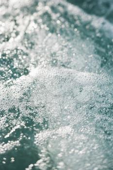 Royalty Free Photo of Churning Water With Air Bubbles