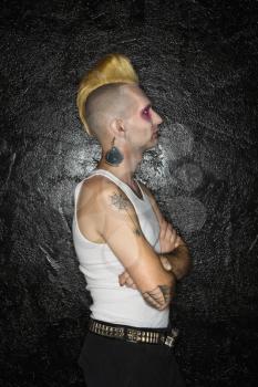 Royalty Free Photo of a Male Punk