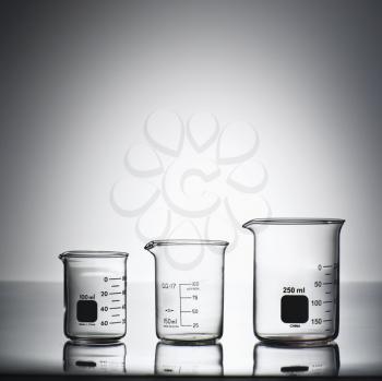 Royalty Free Photo of Glass Science Beakers