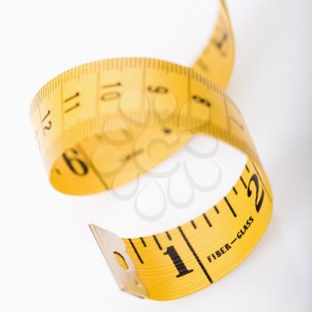 Royalty Free Photo of Curly Measuring Tape