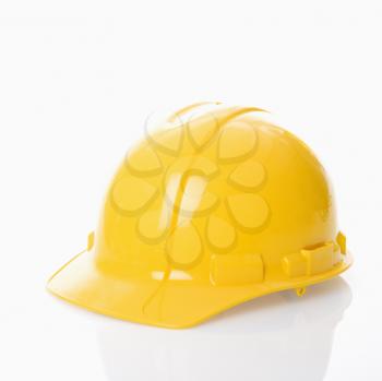 Royalty Free Photo of a Yellow Safety Hard Hat
