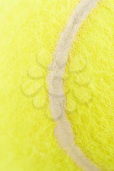 Royalty Free Photo of a Close-Up of a Tennis Ball