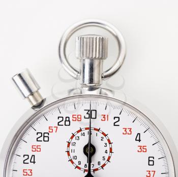 Royalty Free Photo of a Close-Up of a Stopwatch